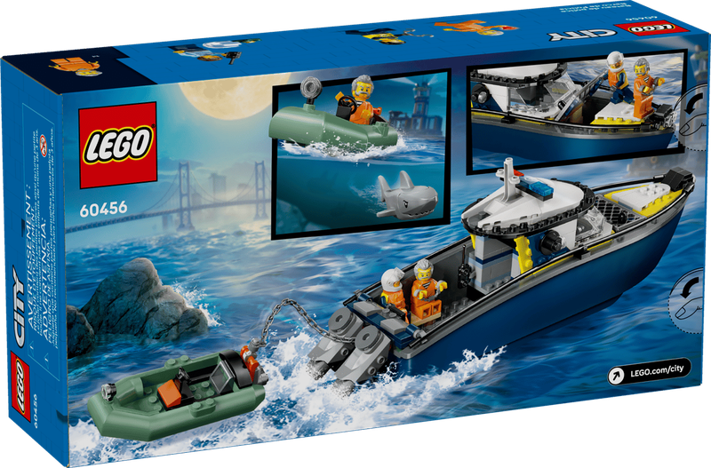 LEGO Police Boat Chase 60456