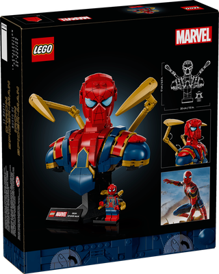 LEGO Iron Spider-Man Bust 76326