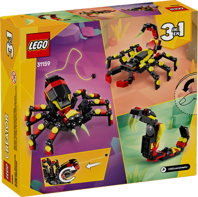 LEGO Wild Animals: Surprising Spider 31159