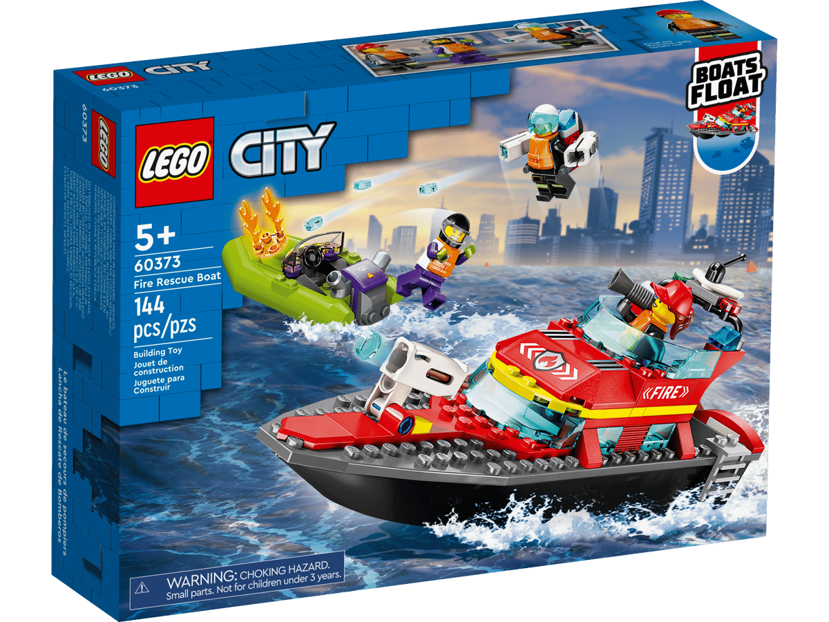 LEGO Fire Rescue Boat 60373