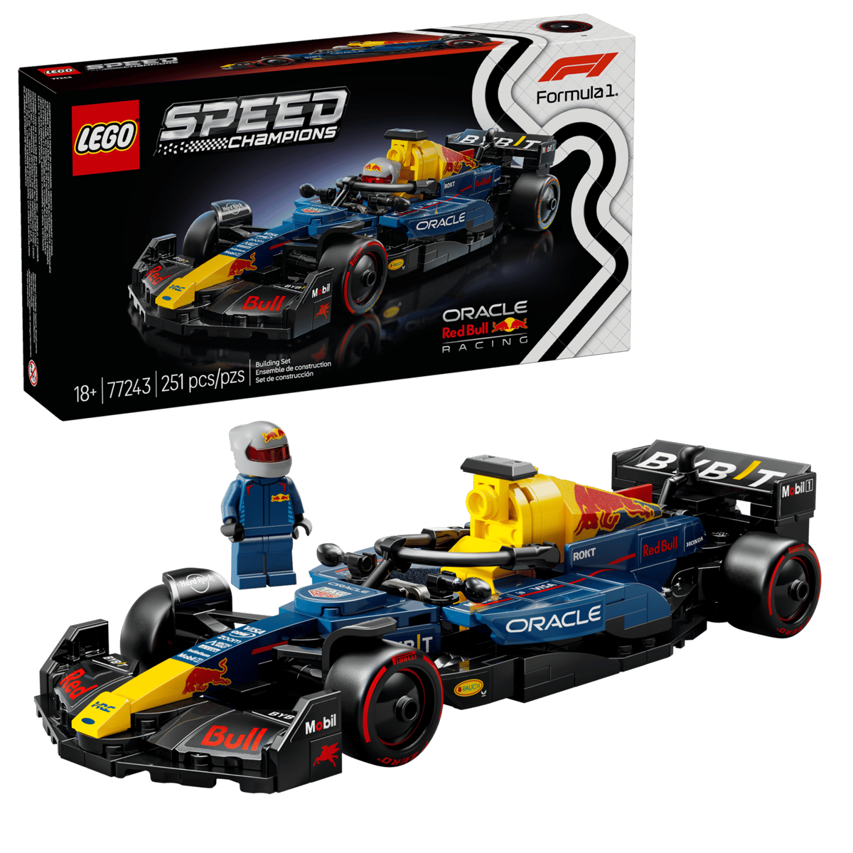 LEGO Oracle Red Bull Racing RB20 F1 Race Car 77243