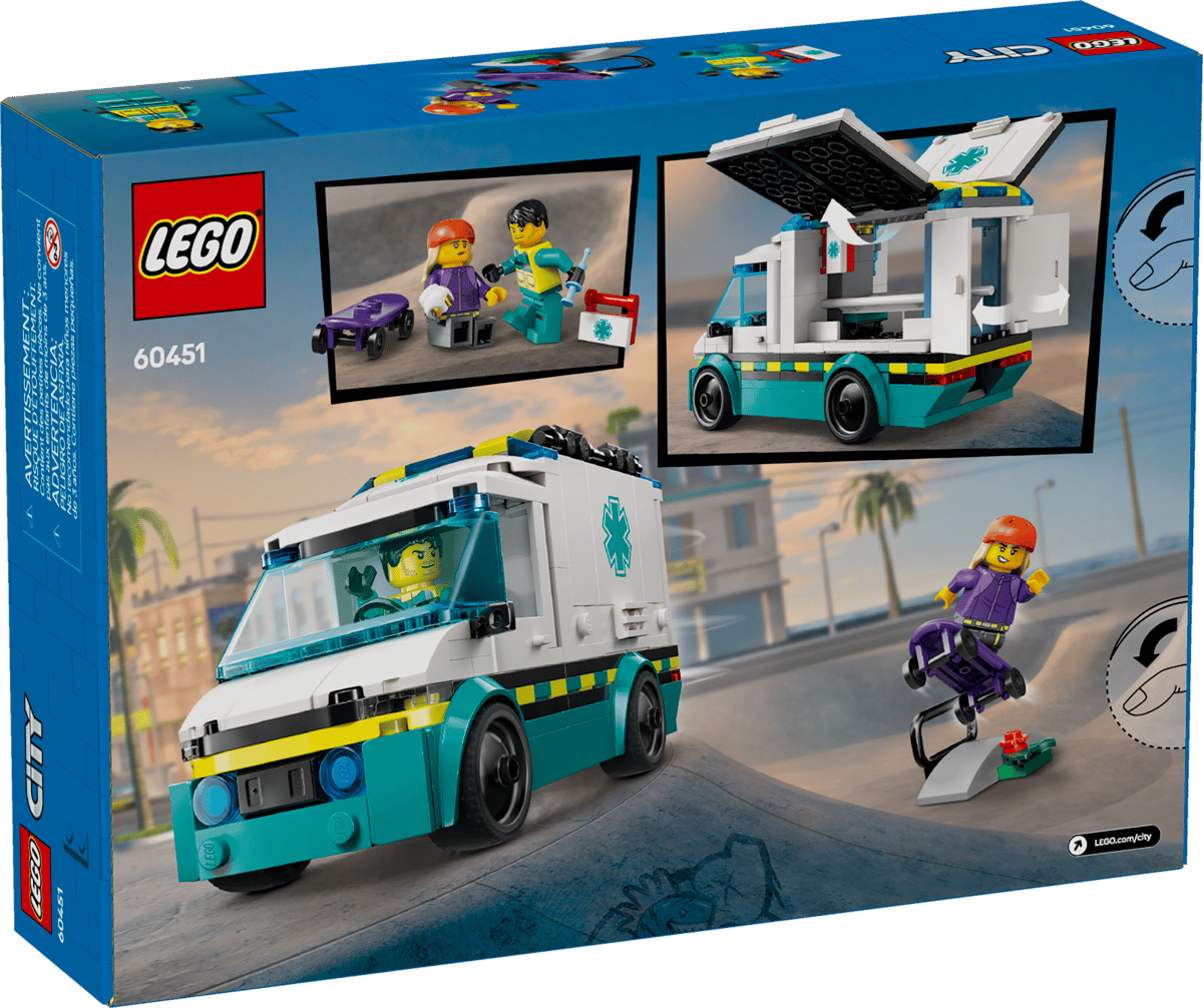 LEGO Emergency Ambulance 60451