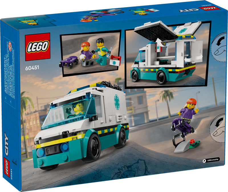 LEGO Emergency Ambulance 60451