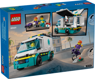 LEGO Emergency Ambulance 60451