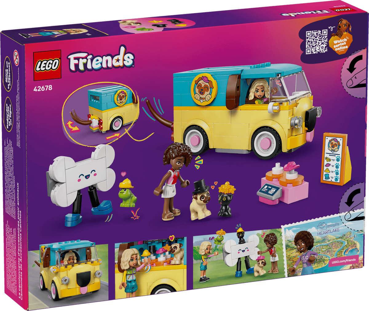 LEGO Pet Accessories Van 42678