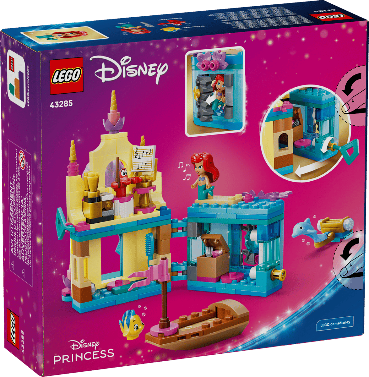 LEGO Ariel's Magical Mini Palace 43285