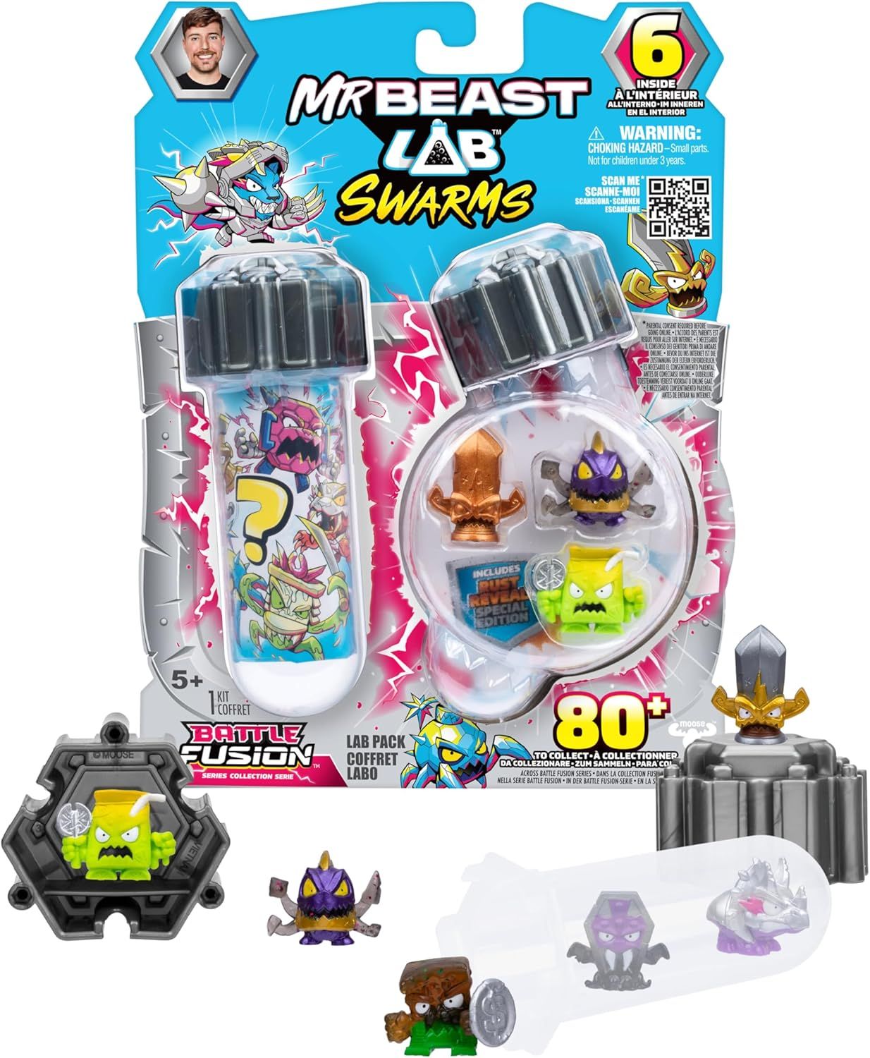 MrBeast Lab Swarms Battle Fusion Series