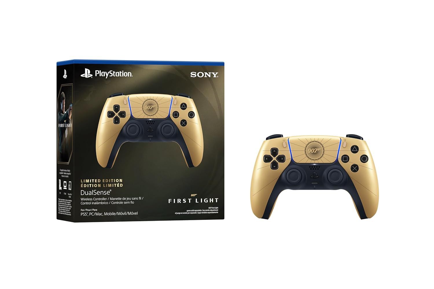 PlayStation DualSense Wireless Controller – 007 First Light Limited Edition