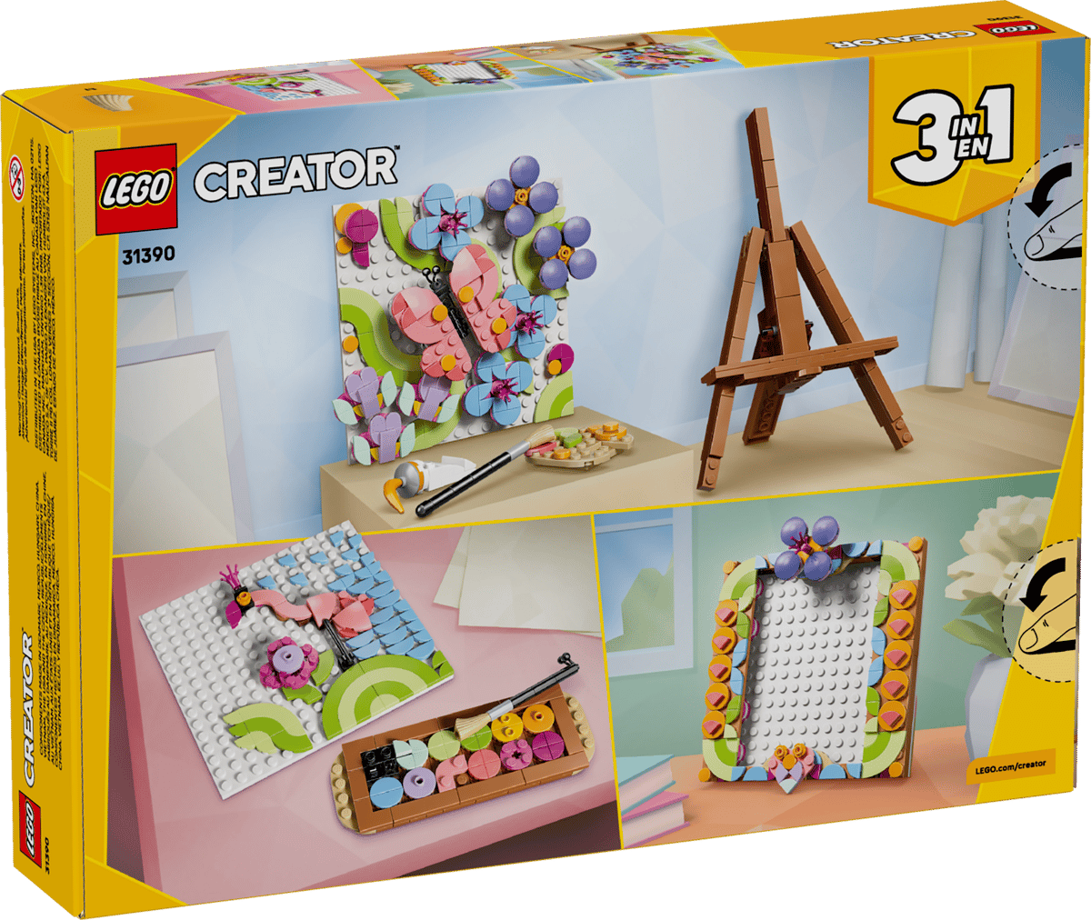LEGO Floral Art Decor Painting 31390