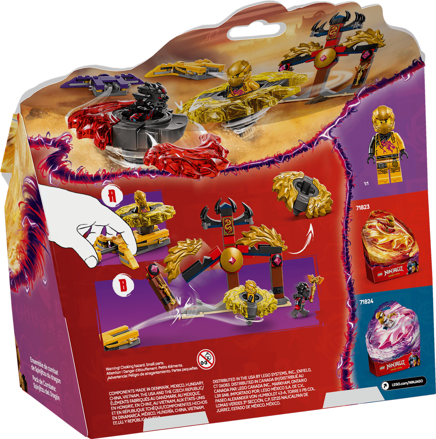 LEGO Dragon Spinjitzu Battle Pack 71826