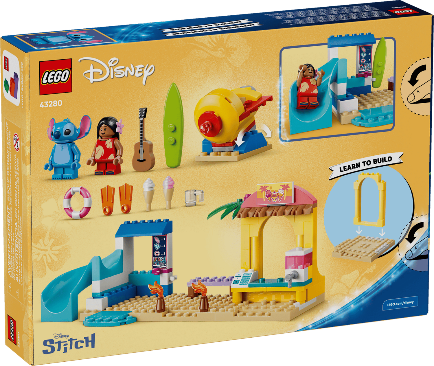 LEGO Beach Fun with Lilo &amp; Stitch 43280