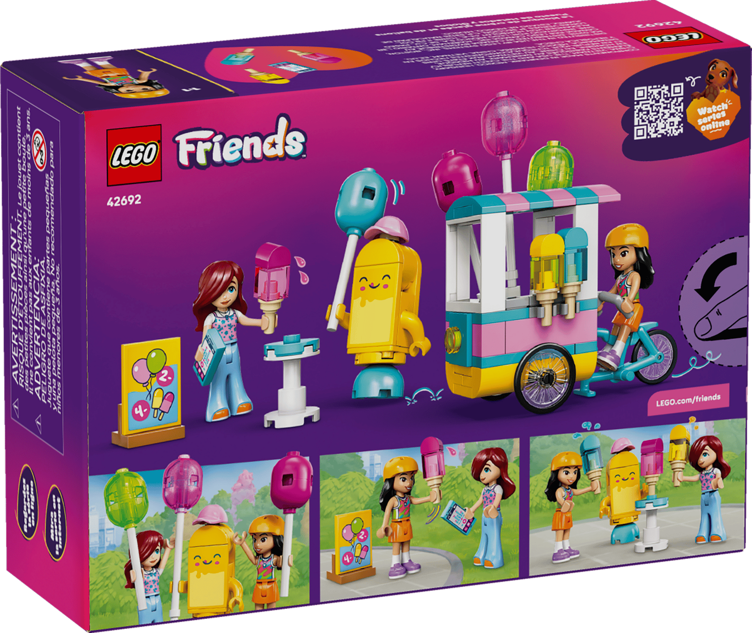 LEGO Ice Cream &amp; Balloon Stand 42692