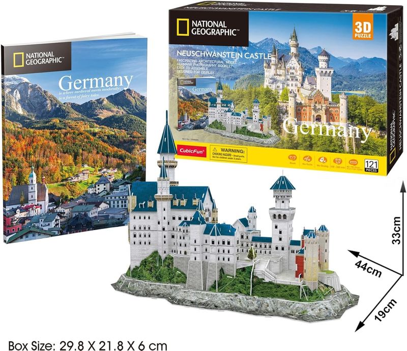 Cubicfun Puzzle 3D Neuschwanstein Castle DS0990