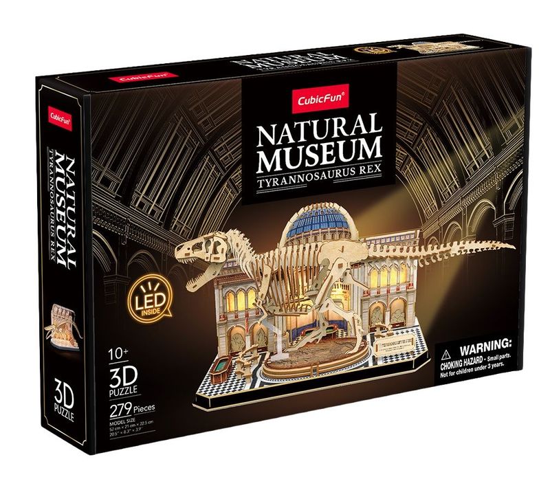 Cubic Fun Puzzle 3D Natural Museum T-Rex 306-L546H