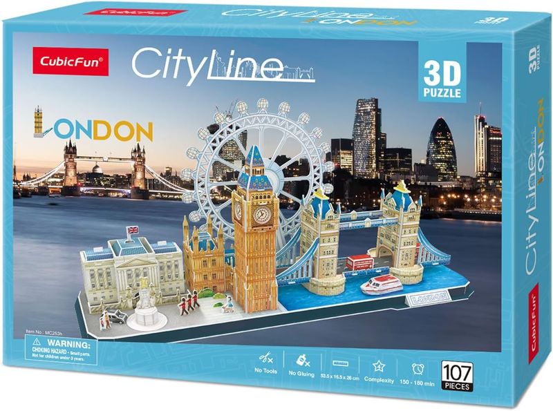 CubicFun 3D Puzzles London Cityline MC253