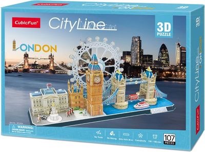 CubicFun 3D Puzzles London Cityline MC253