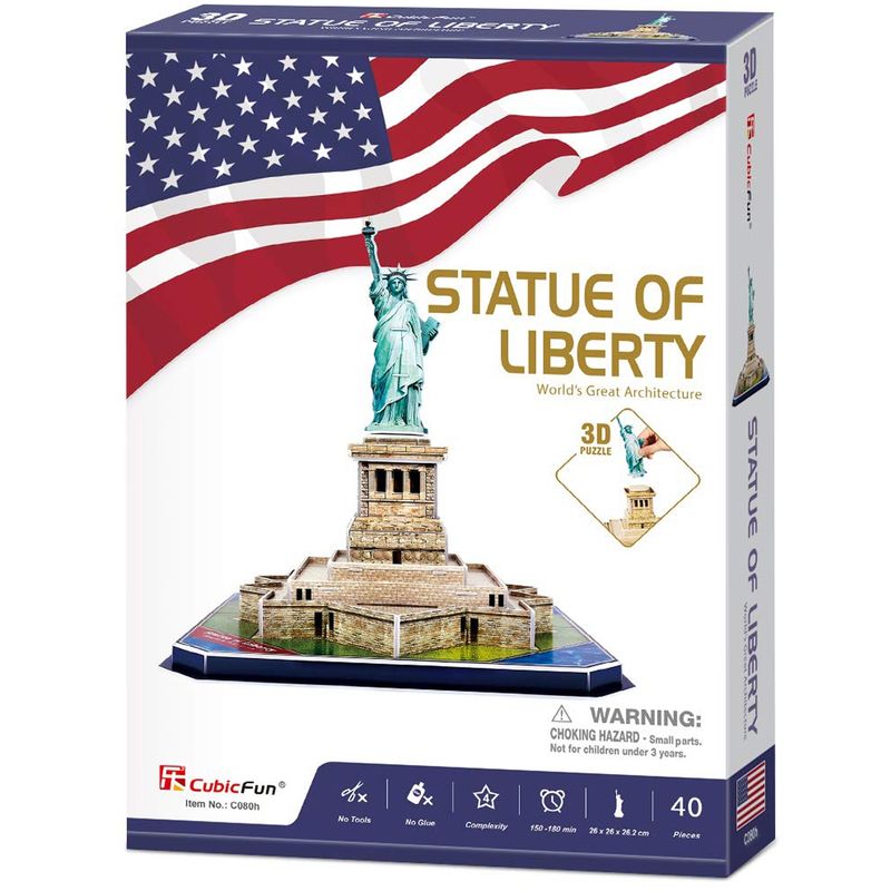 CubicFun 3D Puzzle Statue of Liberty C080/CBF200800