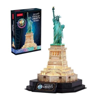 CUBIC FUN PUZZLE STATUE OF LIBERTY NIGHT EDITION L536h CBF205362