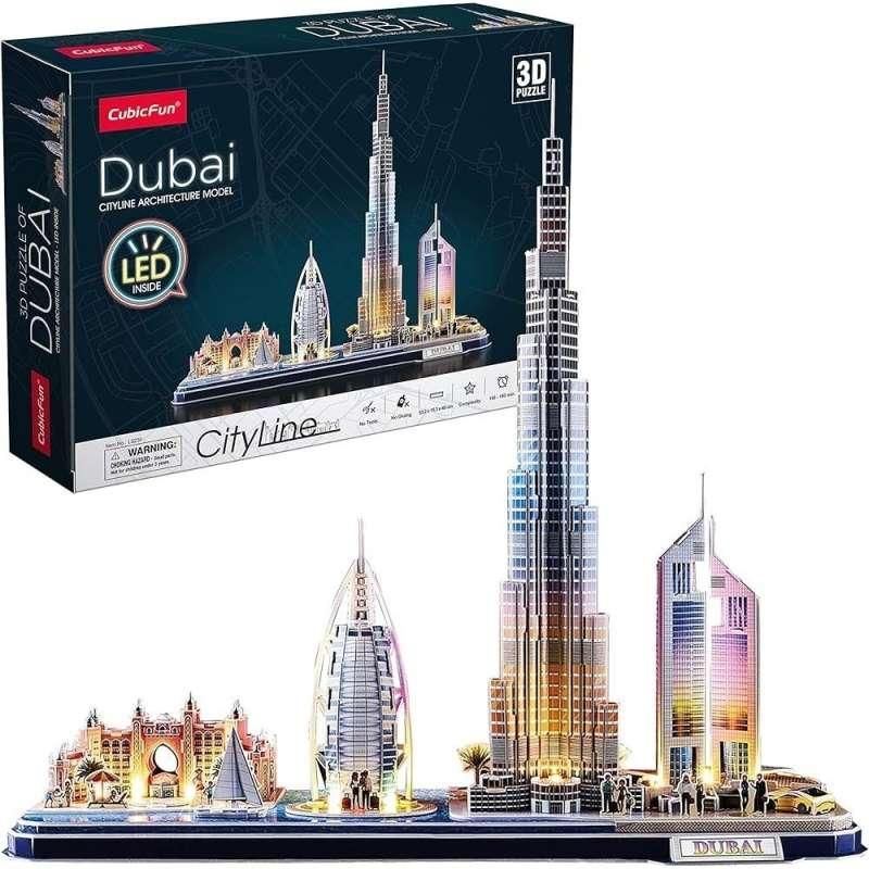CUBIC FUN PUZZLE LED DUBAI CITYLINE L523h CBF205232