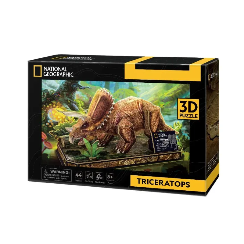 CUBICFUN PUZZLE TRICERATOPS CBF210526