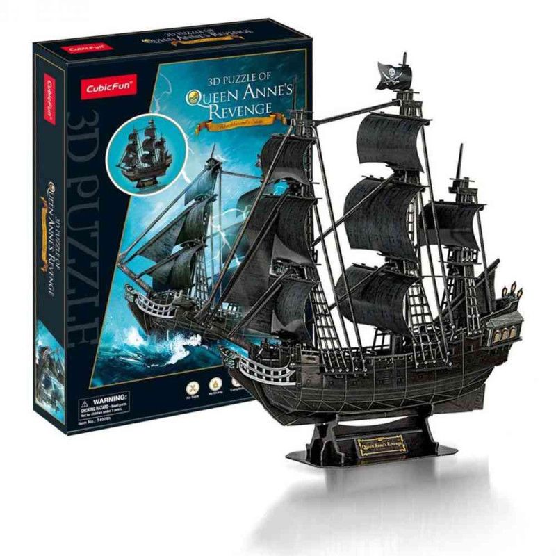 CUBICFUN PUZZLE QUEEN ANNES REVENGE T4005h
