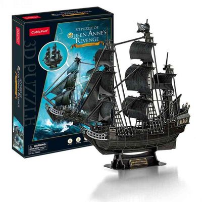 CUBICFUN PUZZLE QUEEN ANNES REVENGE T4005h