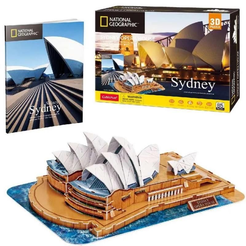 Cubic Fun 3D Puzzel National Geographic Opera House Sydney CBF210885