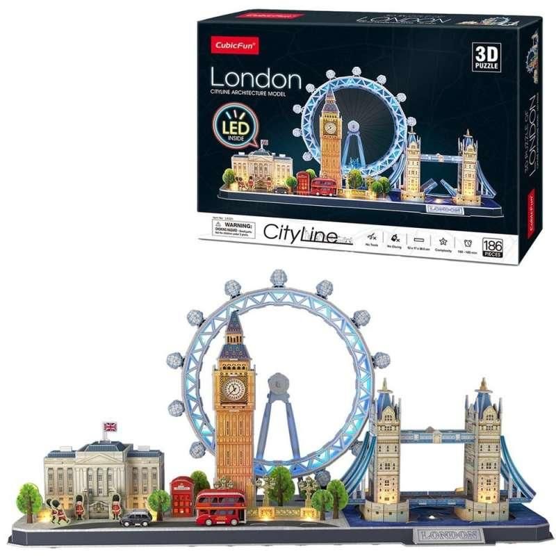 CUBIC FUN PUZZLE LED LONDON CITYLINE L532h CBF205324