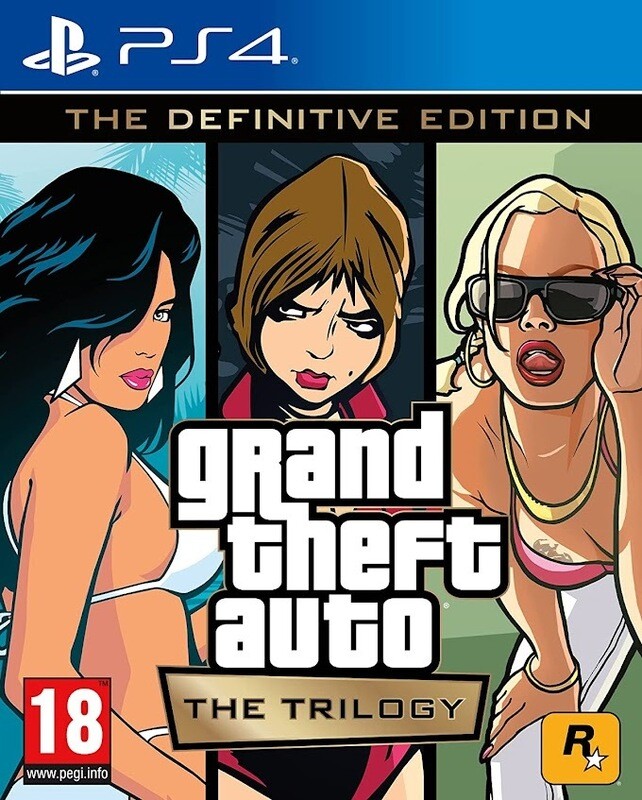 Grand Theft Auto: The Trilogy - The Definitive Edition (PS4) USED GTA