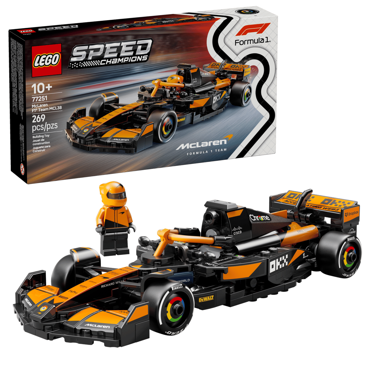 LEGO McLaren F1® Team MCL38 Race Car 77251
