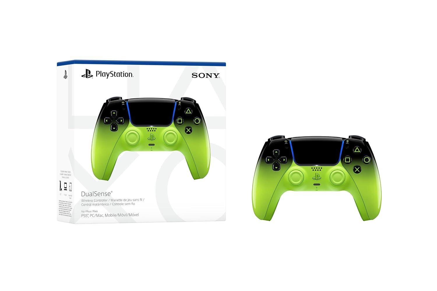 Controller PS5 Sony Dualsense Remix Green