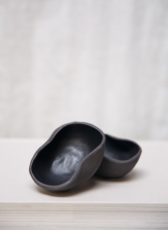 Set of salt bowls - Black