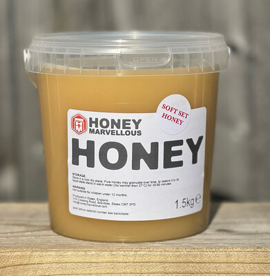 Soft Set Honey from Essex - 1.5kg tub