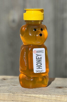 Runny Honey from Essex - Straight from the Hive - 340g Squeezy Bottle