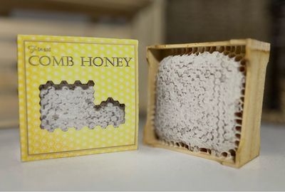 Honey Comb Section from Essex - Straight from the Hive - SECONDS QUALITY