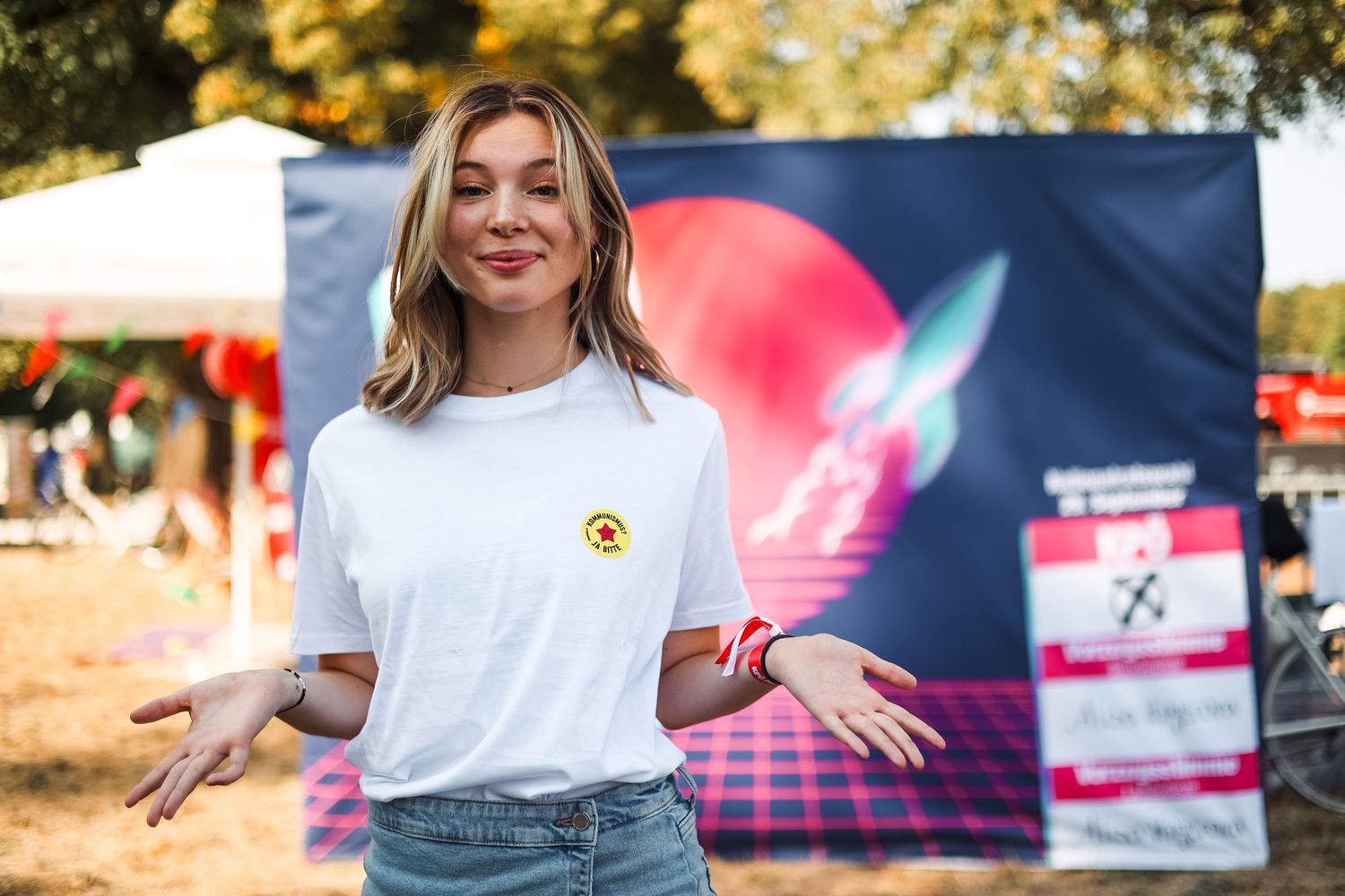 T-Shirt &quot;Kommunismus? Ja bitte&quot;