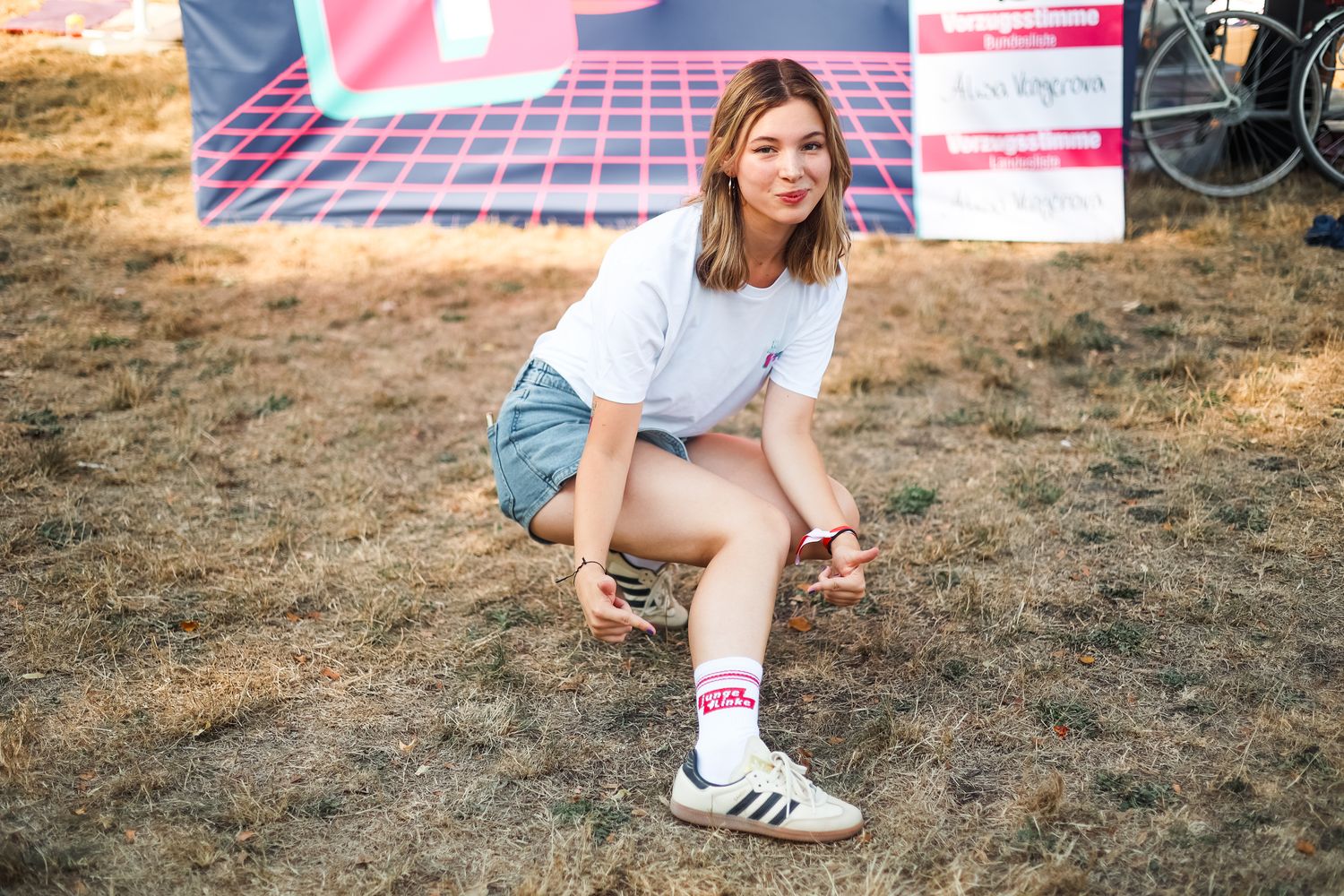 Socken &quot;Junge Linke&quot;