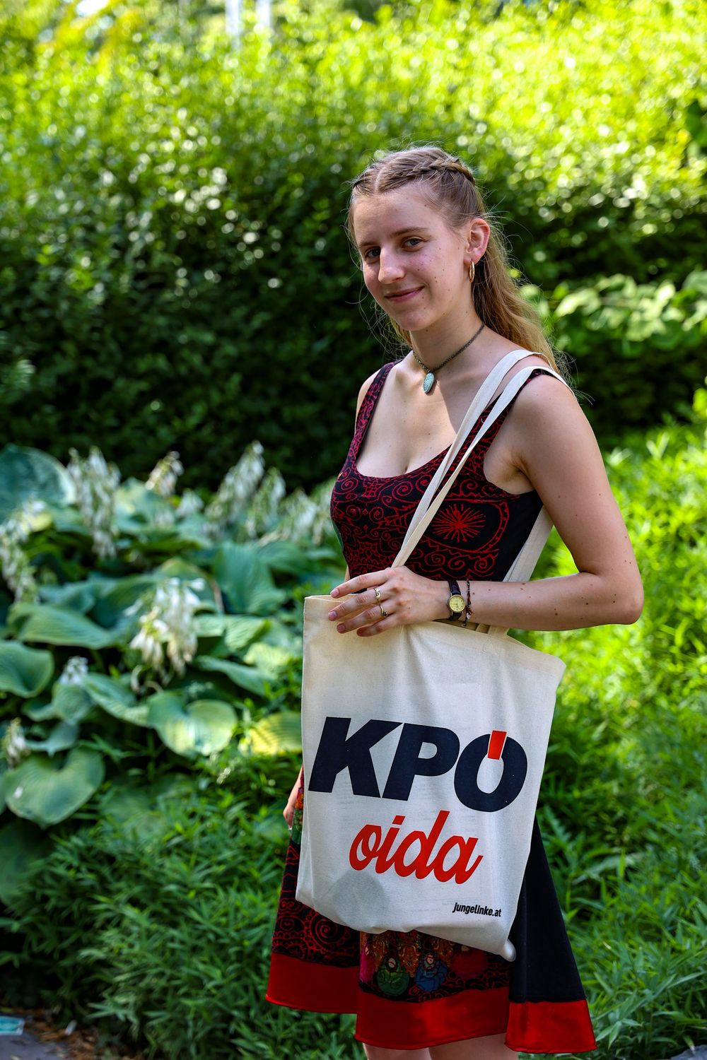 Tasche &quot;KPÖ Oida&quot;