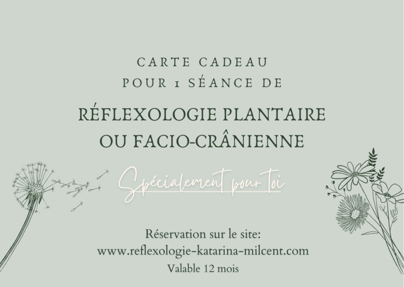 Réflexologie plantaire ou facio-crânienne