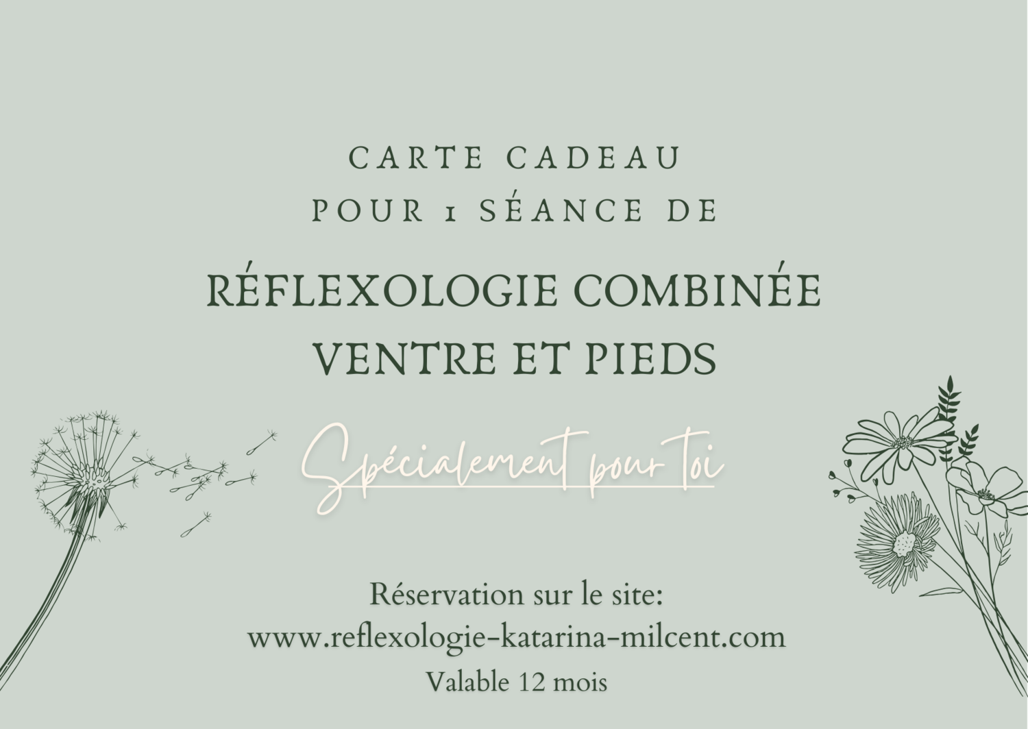 Réflexologie plantaire et Chi Nei Tsang (pieds et ventre)