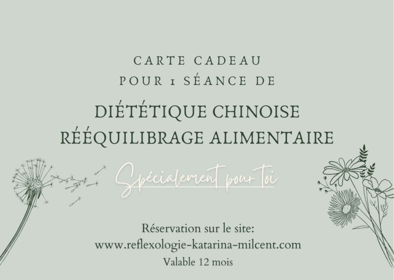 Diététique chinoise, rééquilibrage alimentaire
