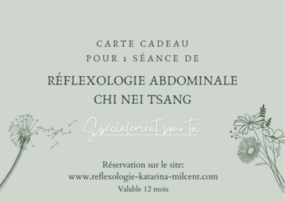 Réflexologie abdominale Chi Nei Tsang