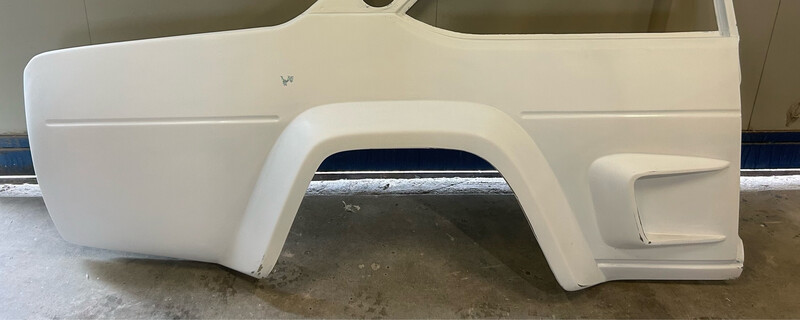 Fiancate posteriori senza montanti 131 abarth stradale