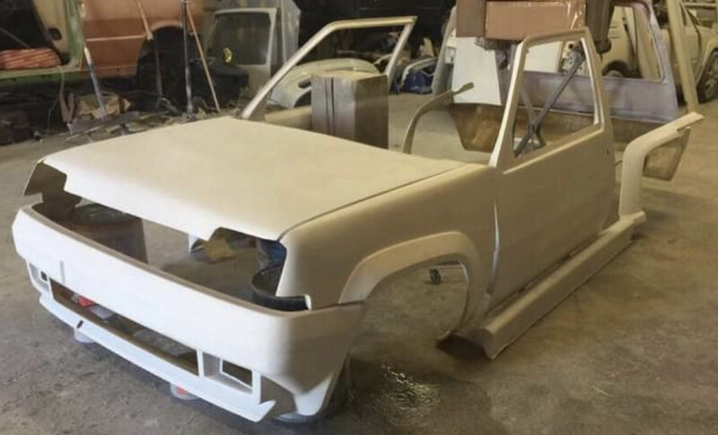 Kit completo in Vetroresina r5 turbo