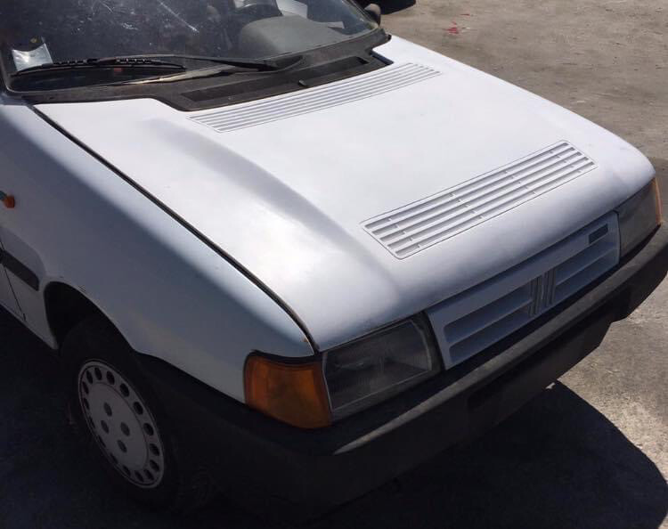Cofano fiat uno MK2 bombatura delta