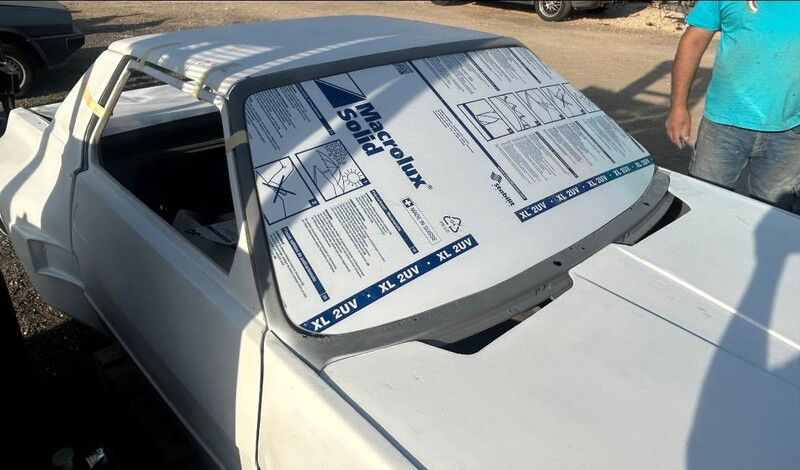 Parabrezza policarbonato fiat x1/9