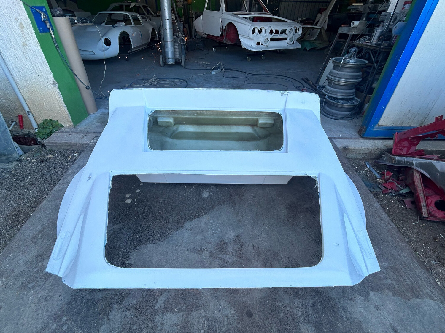 Cofano posteriore Lancia Stratos GR4