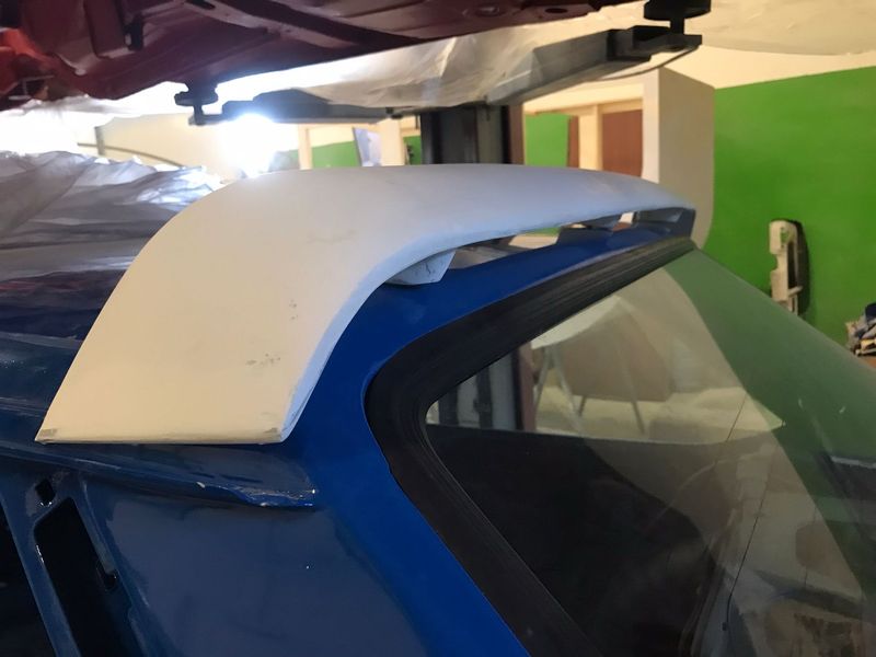 Spoiler tetto 131 abarth