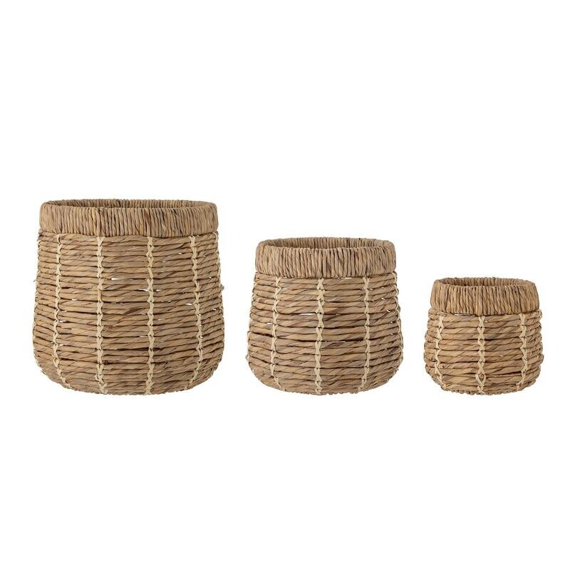 Nature Water Hyacinth Woven Basket