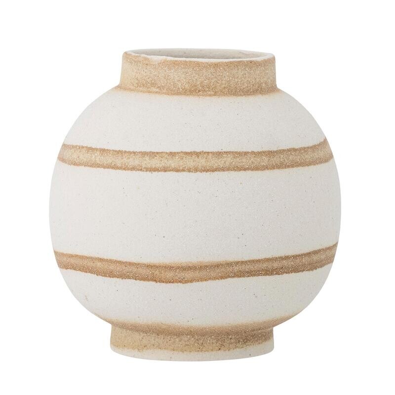 Stoneware White Vase